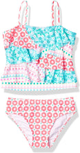 
                        
                          Cargar imagen en el visor de la galería, Tommy Bahama Girls' Flounce Ruffle Tankini Two Piece Bikini Set
                        
                      