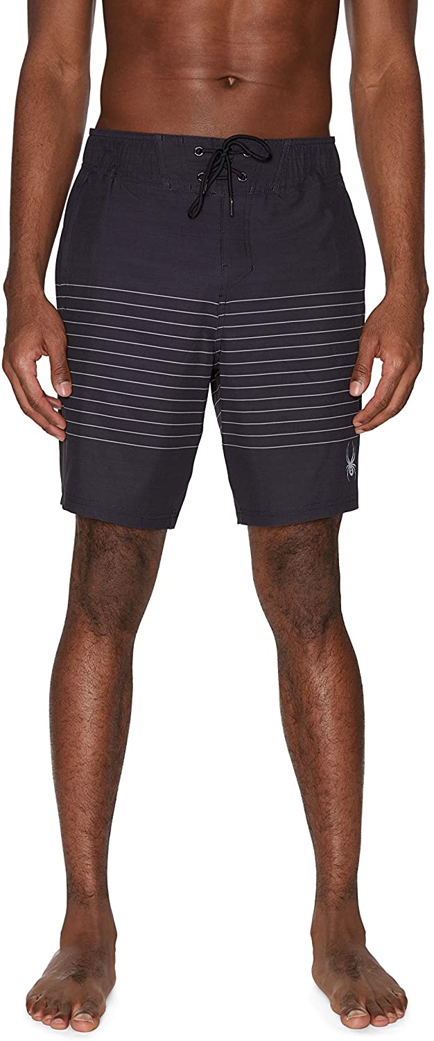 Spyder Men's 9" Striped Hybrid Board Shorts