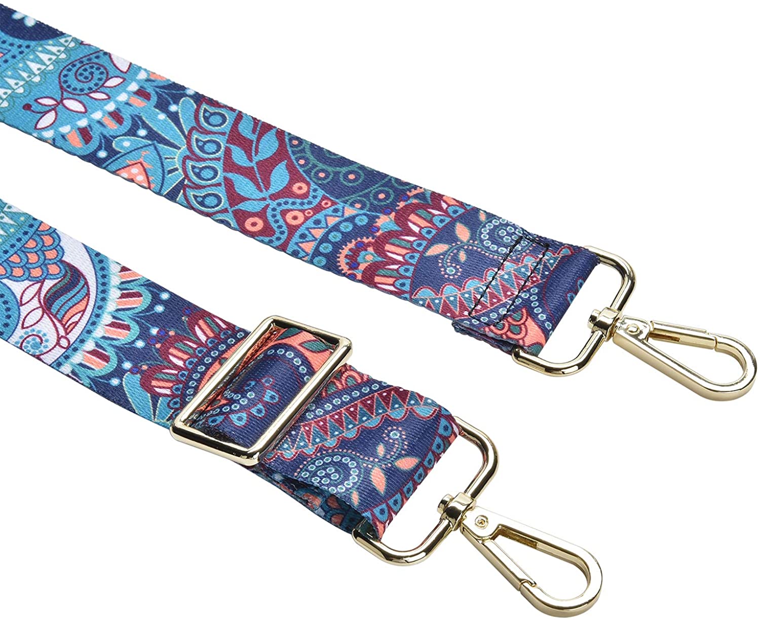 Wide Shoulder Strap Adjustable Replacement Belt Guitar Style Cross body Handbag Purse Strap