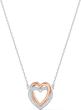 
                        
                          Load image into Gallery viewer, SWAROVSKI Women's Infinity Heart Jewelry Collection, Rose Gold Tone &amp; Rhodium Finish, Clear Crystals - JOY2ESpree
                        
                      