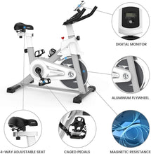 
                        
                          Cargar imagen en el visor de la galería, pooboo Indoor Cycling Bike with Magnetic Resistance Exercise Bikes Stationary - JOY2ESpree
                        
                      
