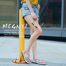 
                        
                          Muat gambar ke penampil Galeri, MEGNYA Women's Comfortable Walking Sandals with Arch Support Waterproof for Walking/Hiking/Travel/Wedding/Water Spot/Beach
                        
                      
