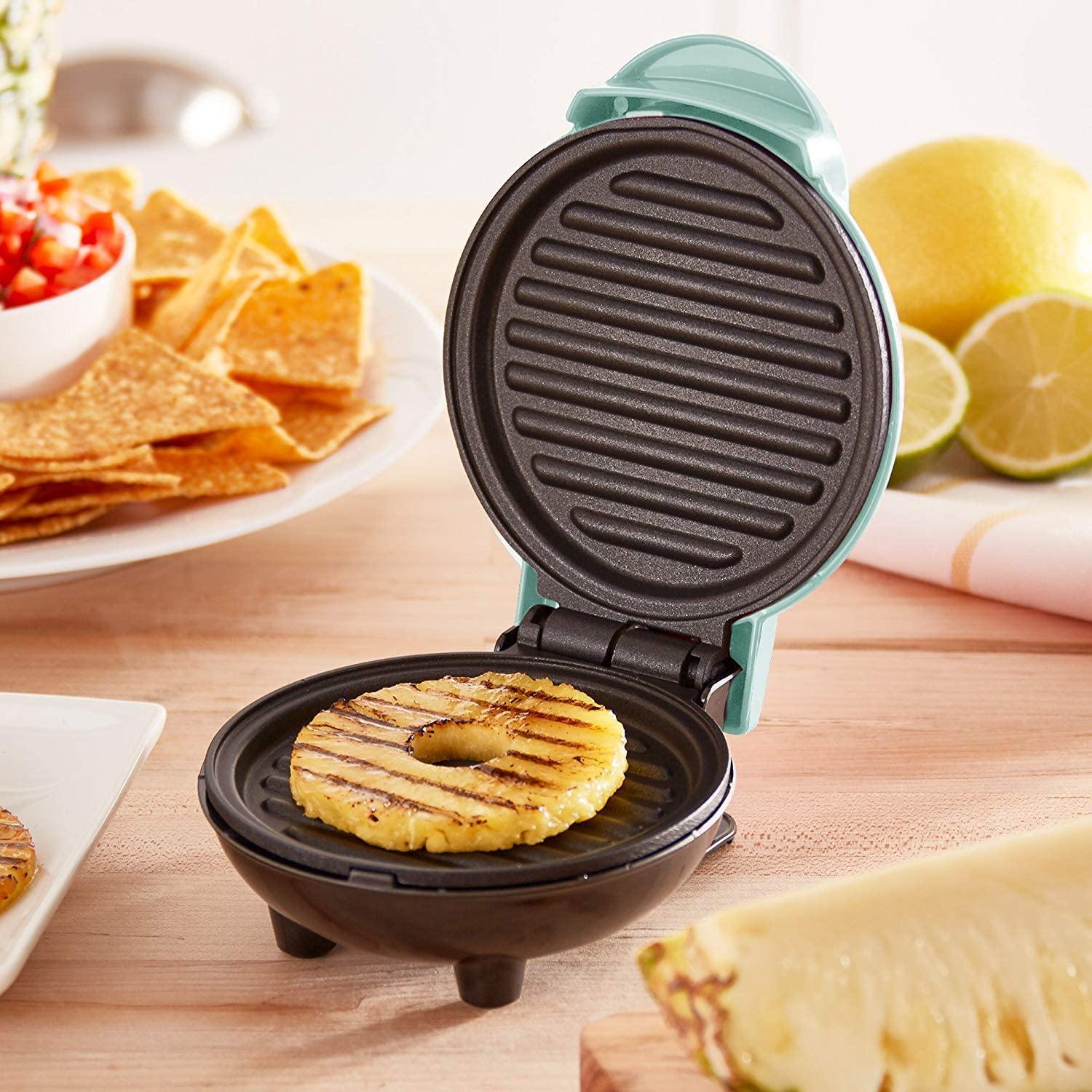 Dash Mini Maker Portable Grill Machine + Panini Press for Gourmet Burgers - JOY2ESpree