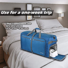 
                        
                          画像をギャラリービューアに読み込む, Gonex 150L Travel Duffel Bag Foldable Extra Large Duffle Bag XL Heavy Duty for Men Women for Luggage Shopping Gray
                        
                      