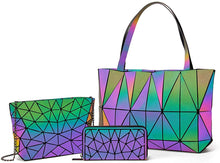 
                        
                          Load image into Gallery viewer, Women Fashion Handbags Wallet Tote Bag Shoulder Bag Top Handle Satchel Purse Set 4pcs
                        
                      