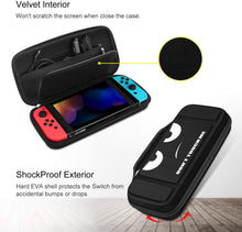 
                        
                          गैलरी व्यूवर में इमेज लोड करें, Fintie Carry Case for Nintendo Switch - [Shockproof] Hard Shell Protective Cover Travel Bag w/10 Game Card Slots - JOY2ESpree
                        
                      