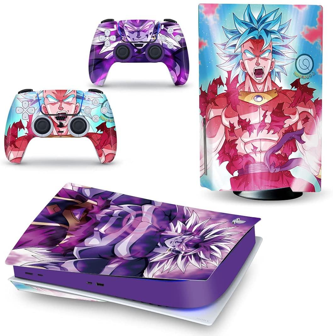 Mmoptop PS5 Skin Venom for Playstation 5 Disc Edition with Console and Dualsense Controller Full Set - JOY2ESpree