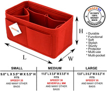 
                        
                          將圖片載入圖庫檢視器 Felt Handbag Organizer Insert - Multi Pocket Bag and Tote Organizer Shaper Liner Insert
                        
                      