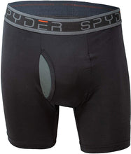 
                        
                          Load image into Gallery viewer, Spyder Performance Mesh Mens Boxer Briefs Sports Underwear 3 Pack W/Fly Front
                        
                      