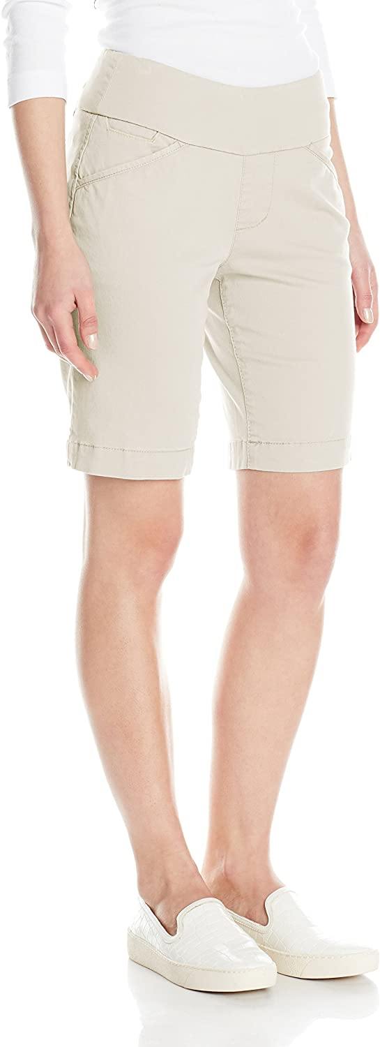 Jag Jeans Women's Petite Ainsley Pull On Twill Bermuda