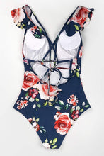 
                        
                          Cargar imagen en el visor de la galería, CUPSHE Women's One Piece Swimsuit Ruffle Deep V Neck Strappy Swimwear Bathing Suits
                        
                      