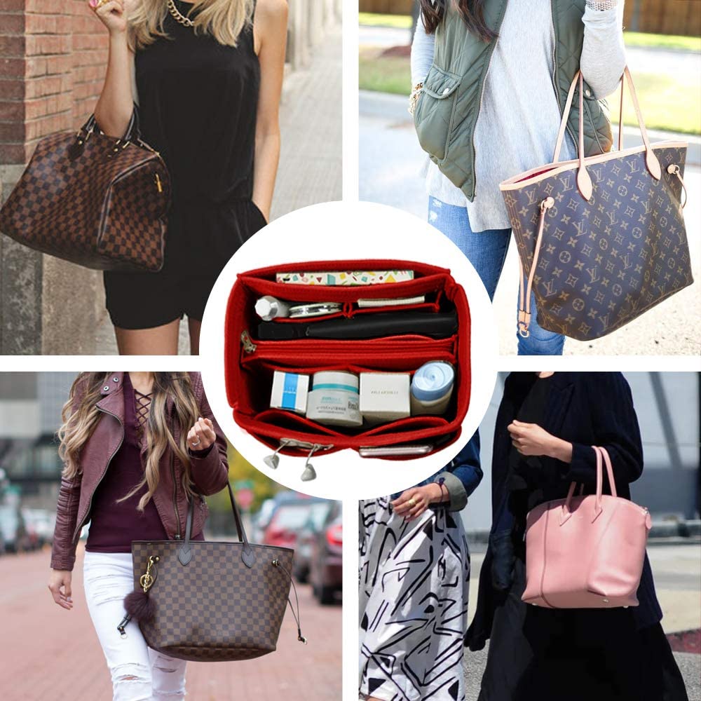 Purse Organizer Insert, Handbag & Tote Organizer, Bag in Bag, Perfect for Speedy Neverfull and More