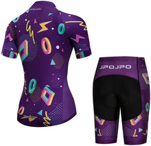 
                        
                          Muat gambar ke penampil Galeri, Women's Cycling Clothing Short Sleeve Bike Jersey Sets Bib Shorts Summer Cycling Sets Reflective
                        
                      