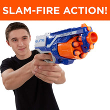 
                        
                          Muat gambar ke penampil Galeri, Nerf Disruptor Elite Blaster -- 6-Dart Rotating Drum, Slam Fire, Includes 6 Official Nerf Elite Darts -- For Kids, Teens, Adults
                        
                      
