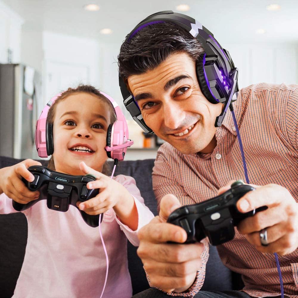 BENGOO G9000 Stereo Gaming Headset for PS4 PC Xbox One PS5 Controller - JOY2ESpree