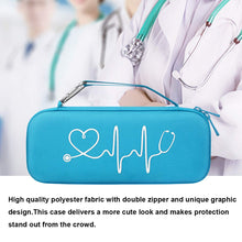 
                        
                          Load image into Gallery viewer, BOVKE Travel Case for 3M Littmann Classic III, Lightweight II S.E, Cardiology IV Diagnostic, MDF Acoustica Deluxe Stethoscopes
                        
                      