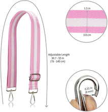 
                        
                          Muat gambar ke penampil Galeri, Allzedream Purse Strap Replacement Crossbody Handbag Stripe Wide Adjustable
                        
                      