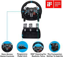 
                        
                          गैलरी व्यूवर में इमेज लोड करें, Logitech Dual-Motor Feedback Driving Force G29 Gaming Racing Wheel with Responsive Pedals for PlayStation 5, PlayStation 4 and PlayStation 3 - Black - JOY2ESpree
                        
                      