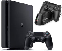
                        
                          Load image into Gallery viewer, 2021 Sony Playstation 4 1TB Console - Black PS4 Slim Edition with 1TB Storage - JOY2ESpree
                        
                      