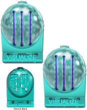 
                        
                          Load image into Gallery viewer, VISUALIZE TRI-LINE Golf Alignment Kit - (2-Pack) Unique 3 Line Golf Ball Marker - JOY2ESpree
                        
                      