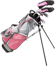 
                        
                          將圖片載入圖庫檢視器 Aspire Junior Plus Complete Golf Club Set for Children, Kids - 5 Age Groups Boys and Girls - Right Hand - JOY2ESpree
                        
                      