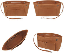 
                        
                          Muat gambar ke penampil Galeri, YIICOOLY Felt Tote Handbag Purse Organizer Insert Divider Shaper Bag in Bag
                        
                      