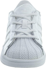 
                        
                          Muat gambar ke penampil Galeri, adidas Originals Unisex-Baby Superstar Elastic Sneaker, White/White/White
                        
                      