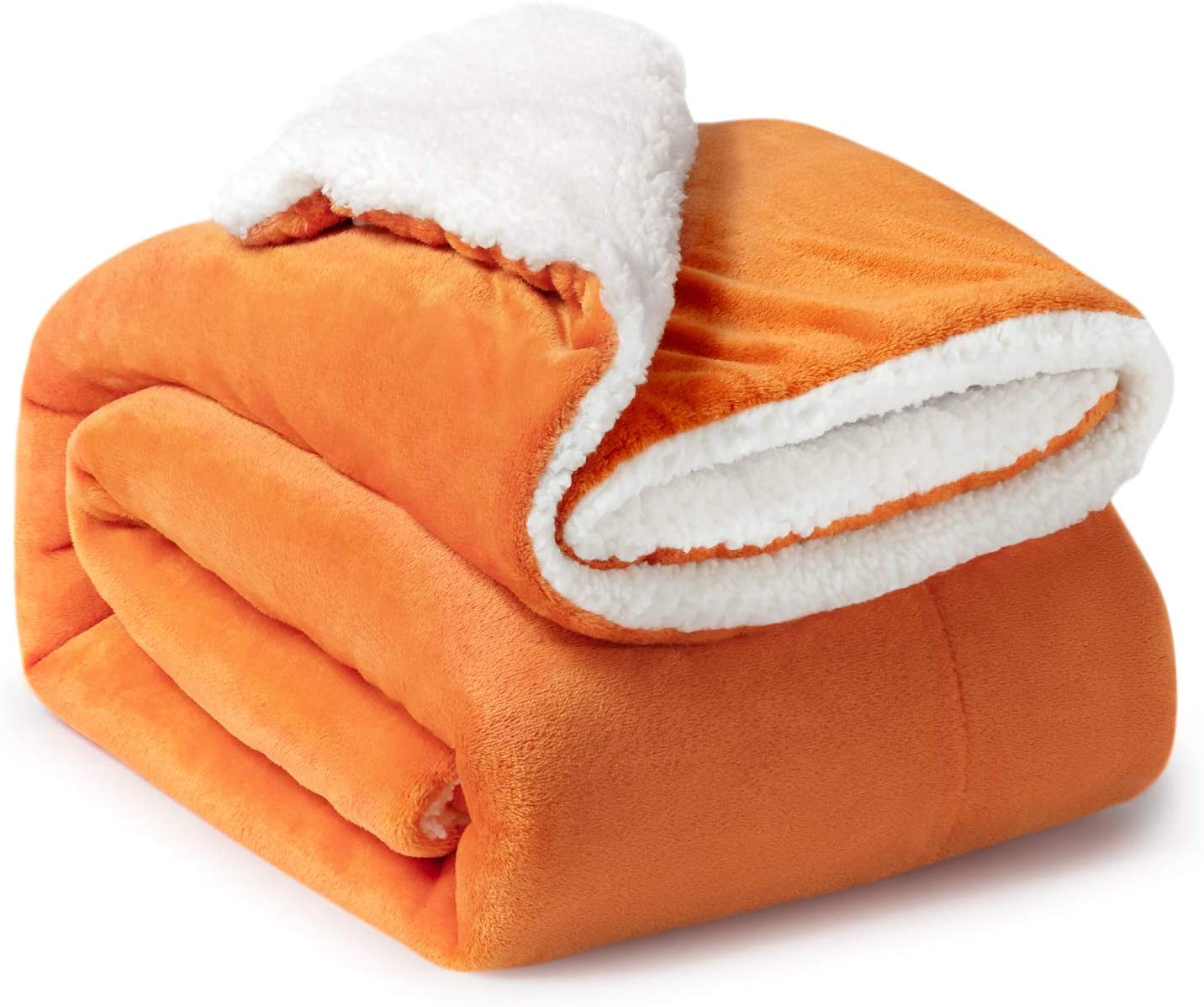 Bedsure Sherpa Fleece Blanket Throw Size Navy Lightweight Super Soft Cozy Luxury Bed Blanket Microfiber