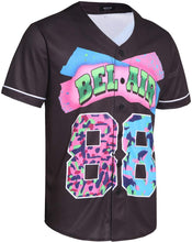 
                        
                          Muat gambar ke penampil Galeri, MOLPE 90s Hip Hop Clothing for Men and Women, Unisex Bel Air 23 Baseball Jersey, Mens Printed Urban Shirts for Party
                        
                      