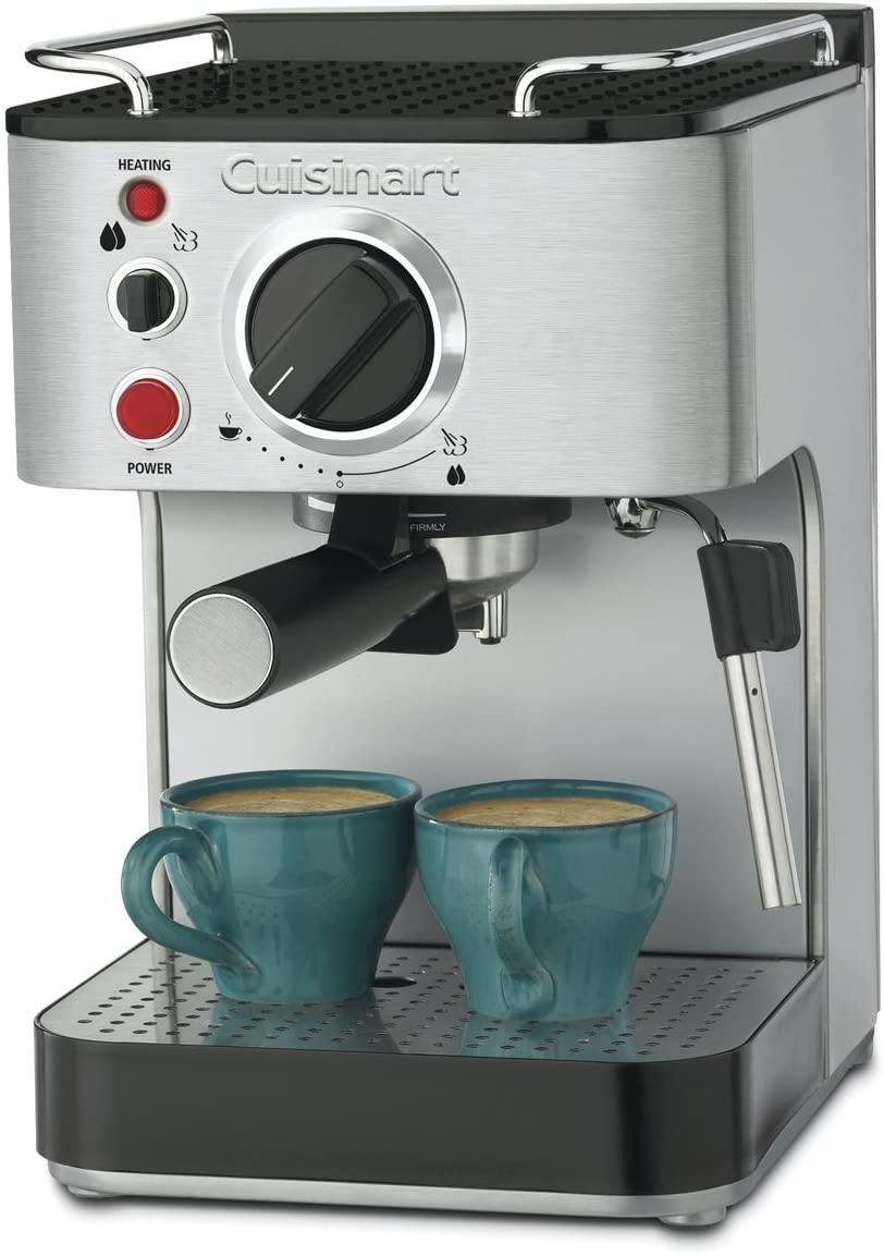 Cuisinart EM-200NP1 Programmable 15-Bar Espresso Maker, 12.8"(L) x 9.25"(W) x 10.63"(H) - JOY2ESpree