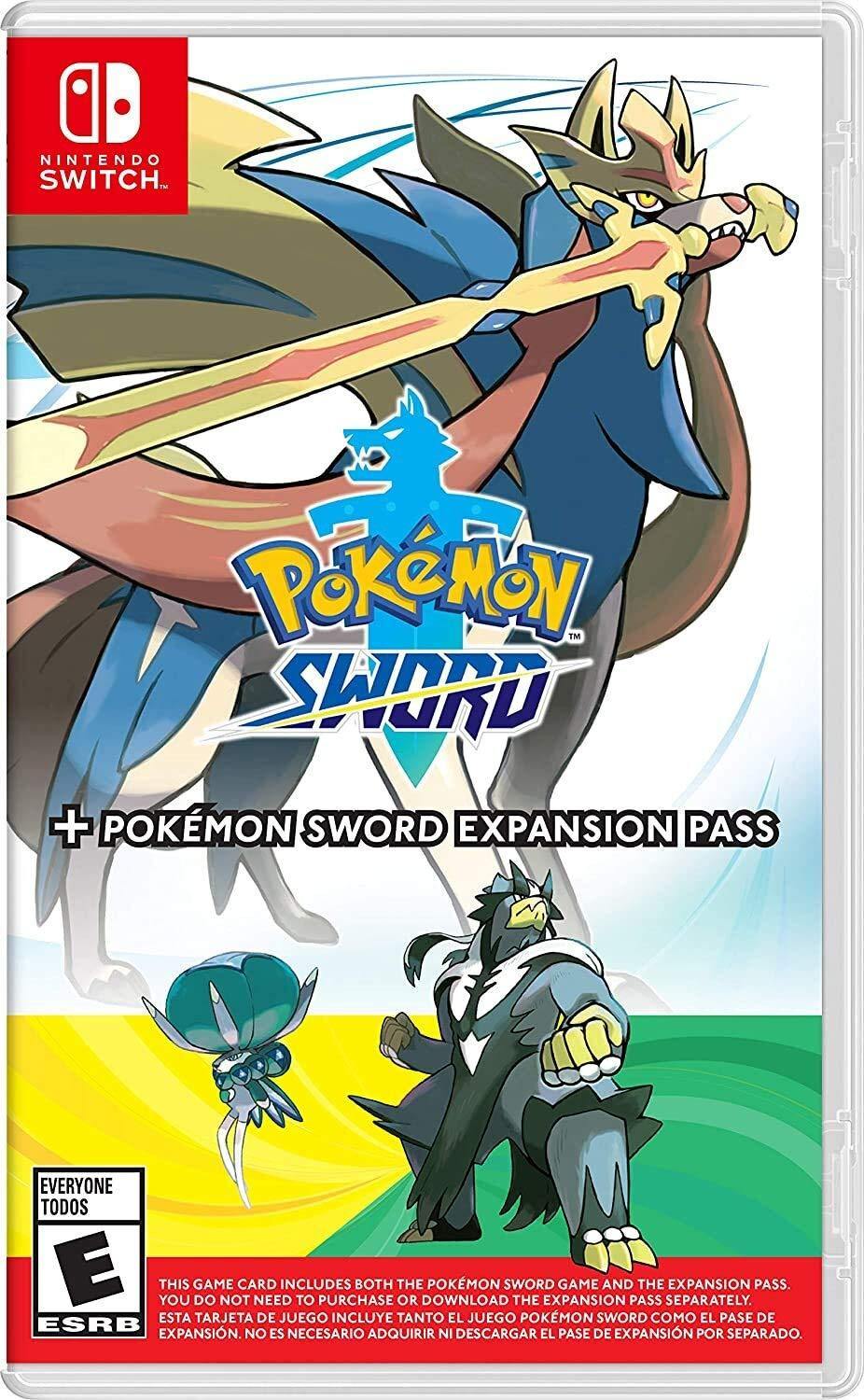 Pokemon Sword + Pokemon Sword Expansion Pass - Nintendo Switch - JOY2ESpree
