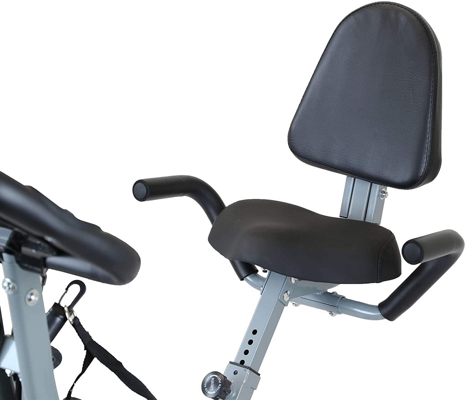 Xspec Recumbent Upright Indoor Cycling Foldable Stationary Exercise Bike - JOY2ESpree