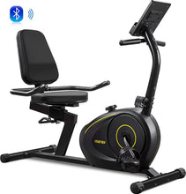 
                        
                          將圖片載入圖庫檢視器 Merax Indoor Recumbent Exercise Bike Stationary Cycling Bike with Bluetooth, 8Level Magnetic Resistance, Adjustable Saddle - JOY2ESpree
                        
                      