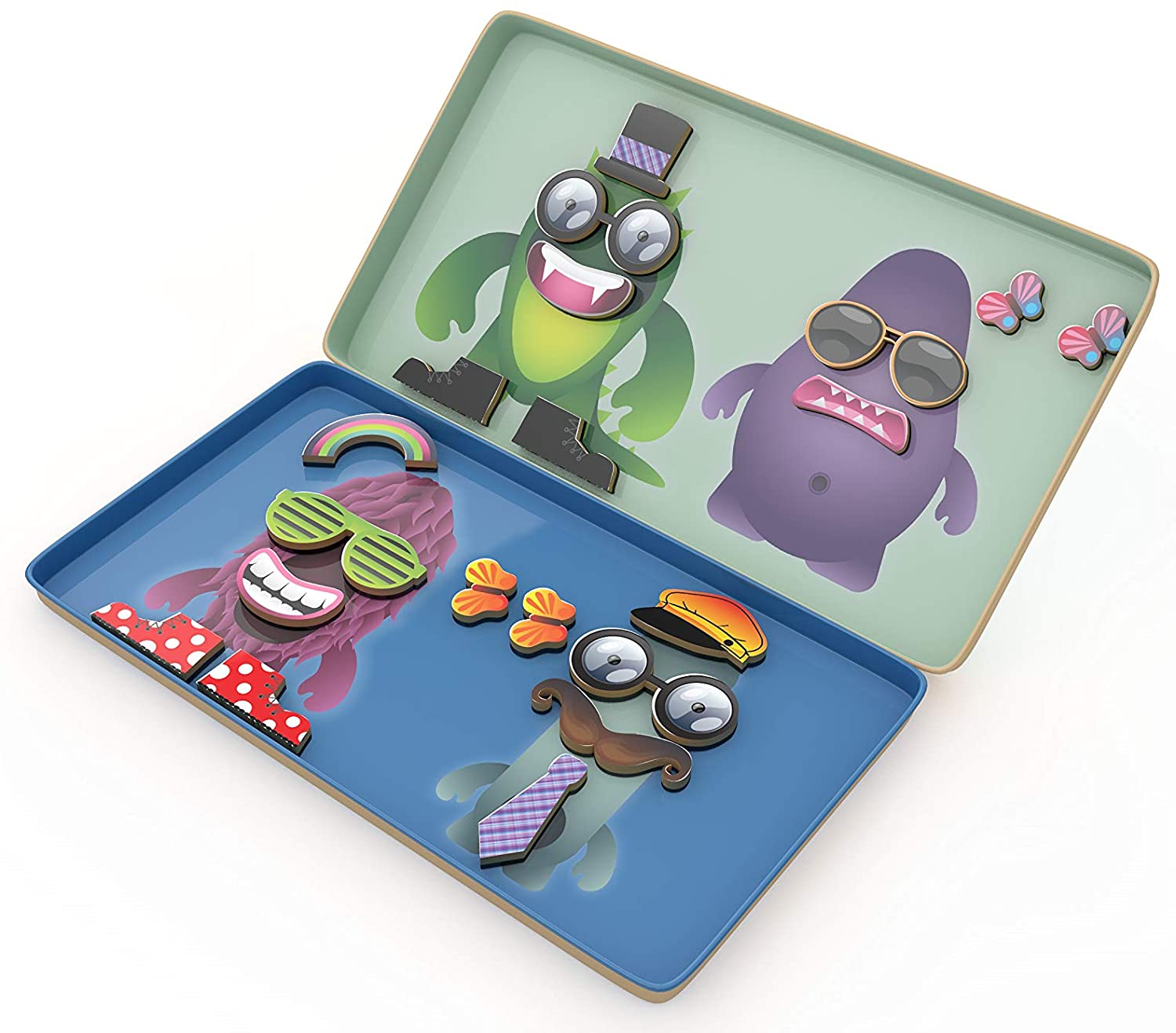 Magnetic Travel Treasure Hunt Game - Car Games , Airplane Games and Quiet Games