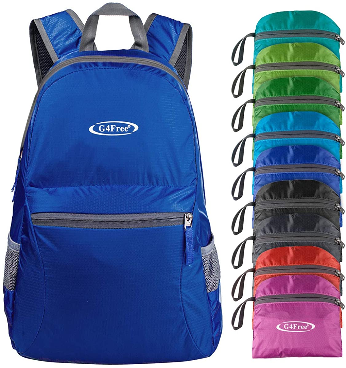 G4Free Ultra Lightweight Packable Backpack Travel Hiking Daypack Handy Foldable Water Resistant Camping Outdoor Backpack