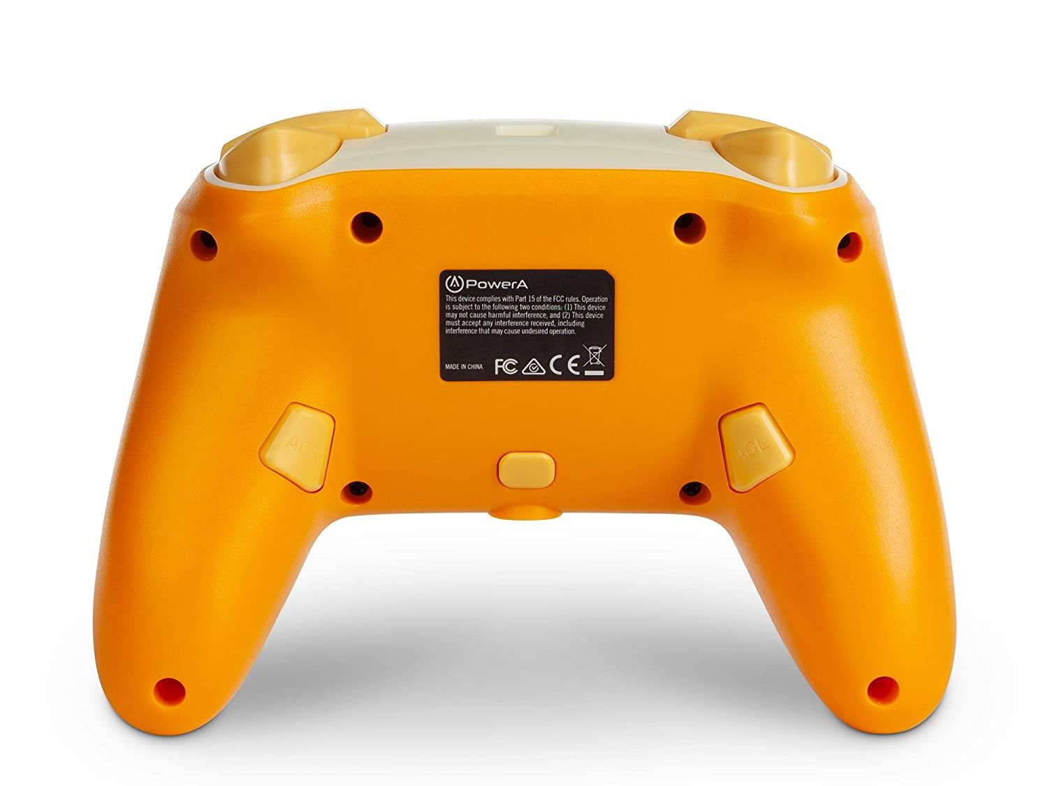 PowerA Enhanced Wired Controller for Nintendo Switch - Mario White, Gamepad, Wired Video Game Controller, Gaming Controller - Nintendo Switch - JOY2ESpree
