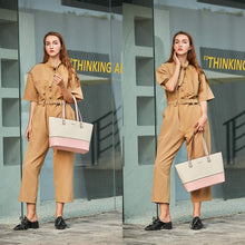 
                        
                          Load image into Gallery viewer, Women Fashion Handbags Wallet Tote Bag Shoulder Bag Top Handle Satchel Purse Set 4pcs
                        
                      