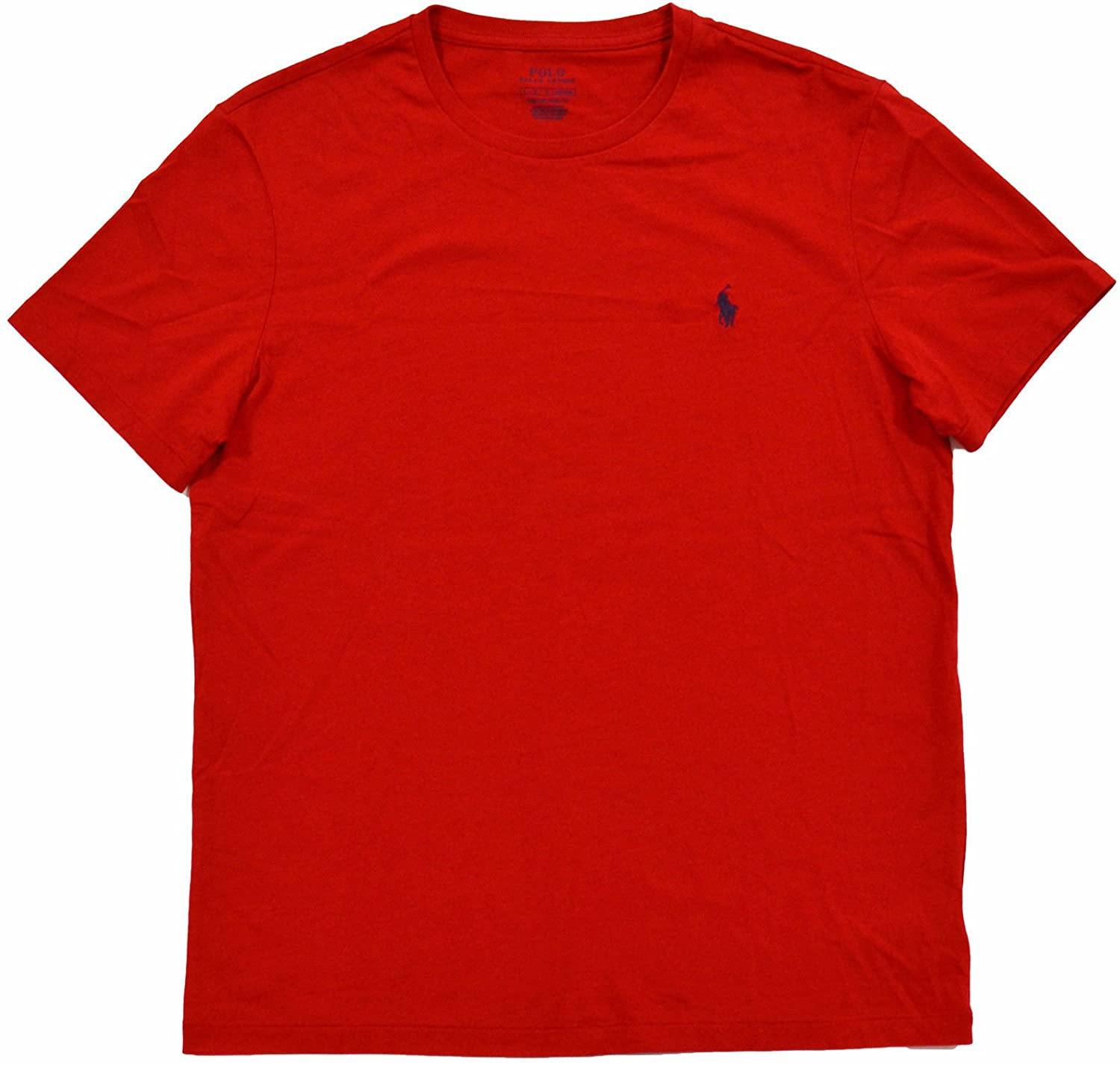 Polo Ralph Lauren Mens Short Sleeve T-Shirt Hampton Purple