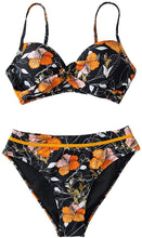 
                        
                          画像をギャラリービューアに読み込む, CUPSHE Women's Wrap Top Floral Bottom Bathing Suit Two Piece Sexy Swimsuit
                        
                      