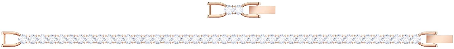 SWAROVSKI Women's Tennis Deluxe Jewelry Collection, Clear Crystals - JOY2ESpree