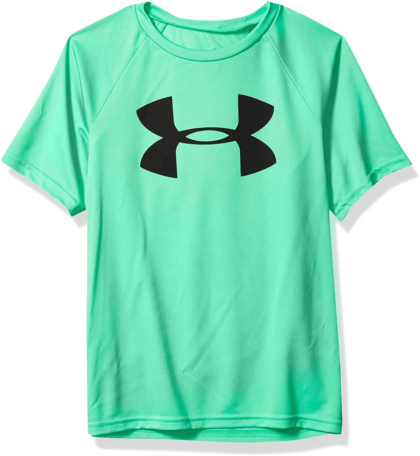 Under Armour Boys' Tech Big Logo Short Sleeve Gym T-Shirt