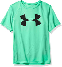 
                        
                          Cargar imagen en el visor de la galería, Under Armour Boys' Tech Big Logo Short Sleeve Gym T-Shirt
                        
                      
