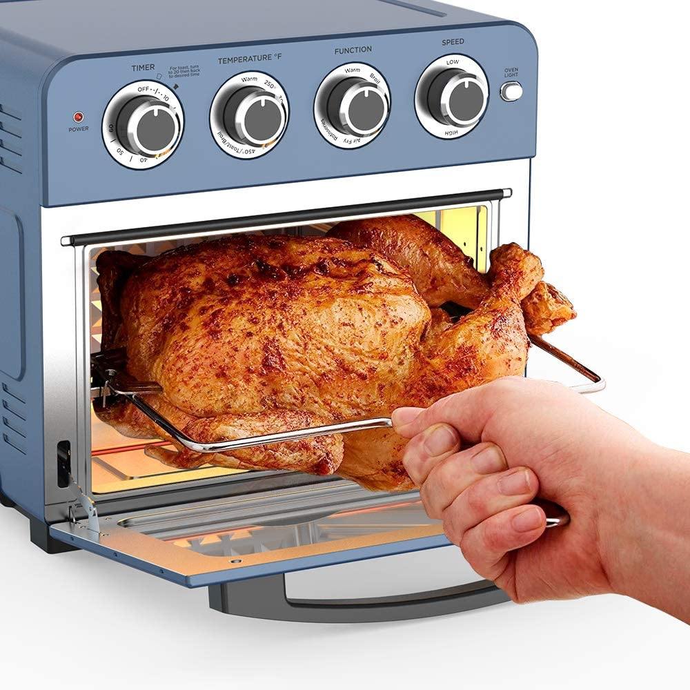 Air Fryer Toaster Oven Combo 8-in-1 Countertop Rotisserie & Dehydrator - JOY2ESpree