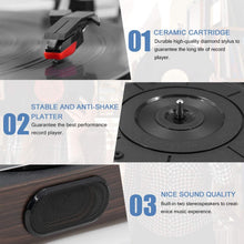 
                        
                          गैलरी व्यूवर में इमेज लोड करें, LP&amp;No.1 Bluetooth Record Player with USB Play and Recording - JOY2ESpree
                        
                      