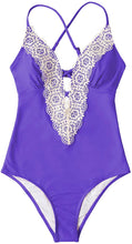 
                        
                          Muat gambar ke penampil Galeri, CUPSHE Fashion Women's Ladies Vintage Lace Bikini Sets Beach Swimwear Bathing Suit
                        
                      