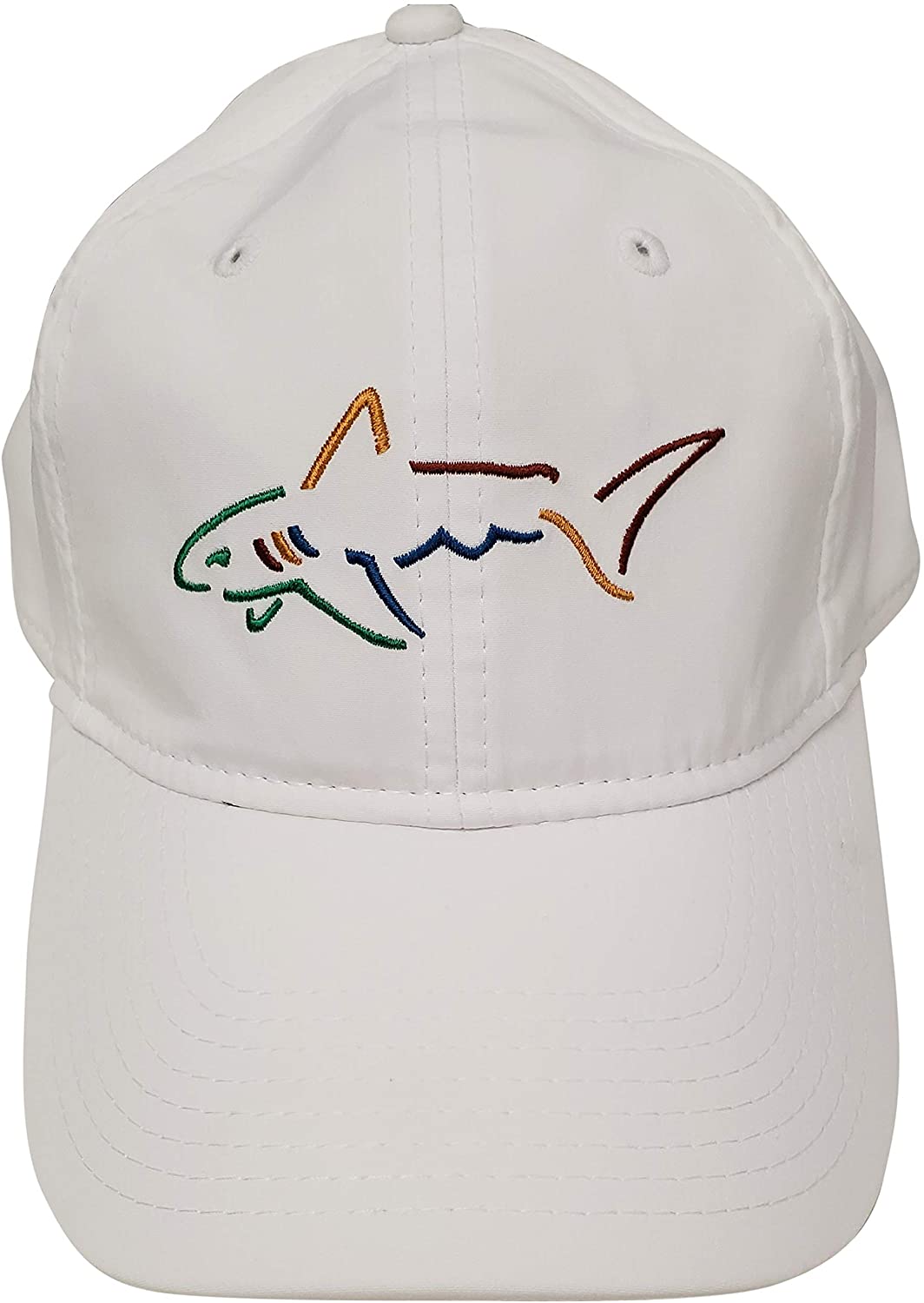 Greg Norman Men's Performance Big Shark Logo Cap