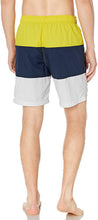 
                        
                          画像をギャラリービューアに読み込む, Nautica Men's Quick Dry Classic Logo Tri-Block Series Swim Trunk - JOY2ESpree
                        
                      