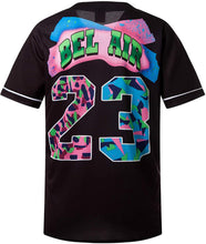 
                        
                          Muat gambar ke penampil Galeri, MOLPE 90s Hip Hop Clothing for Men and Women, Unisex Bel Air 23 Baseball Jersey, Mens Printed Urban Shirts for Party
                        
                      