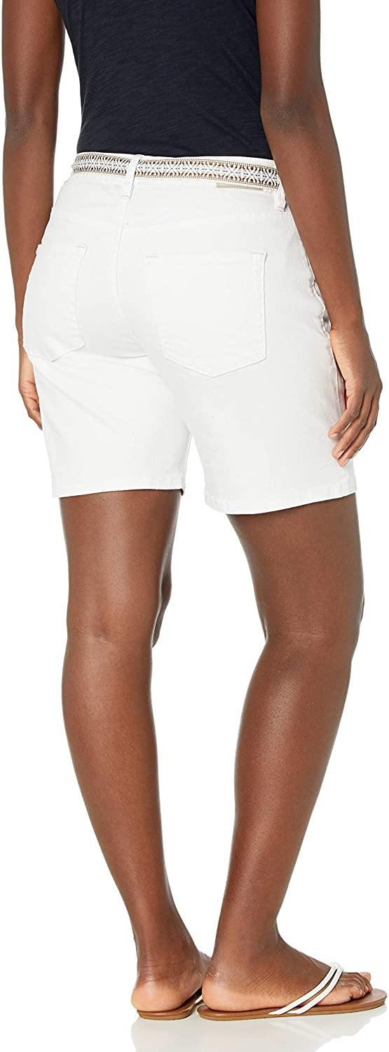 Jag Jeans Women's Demi 8" Belted Boyfriend Short