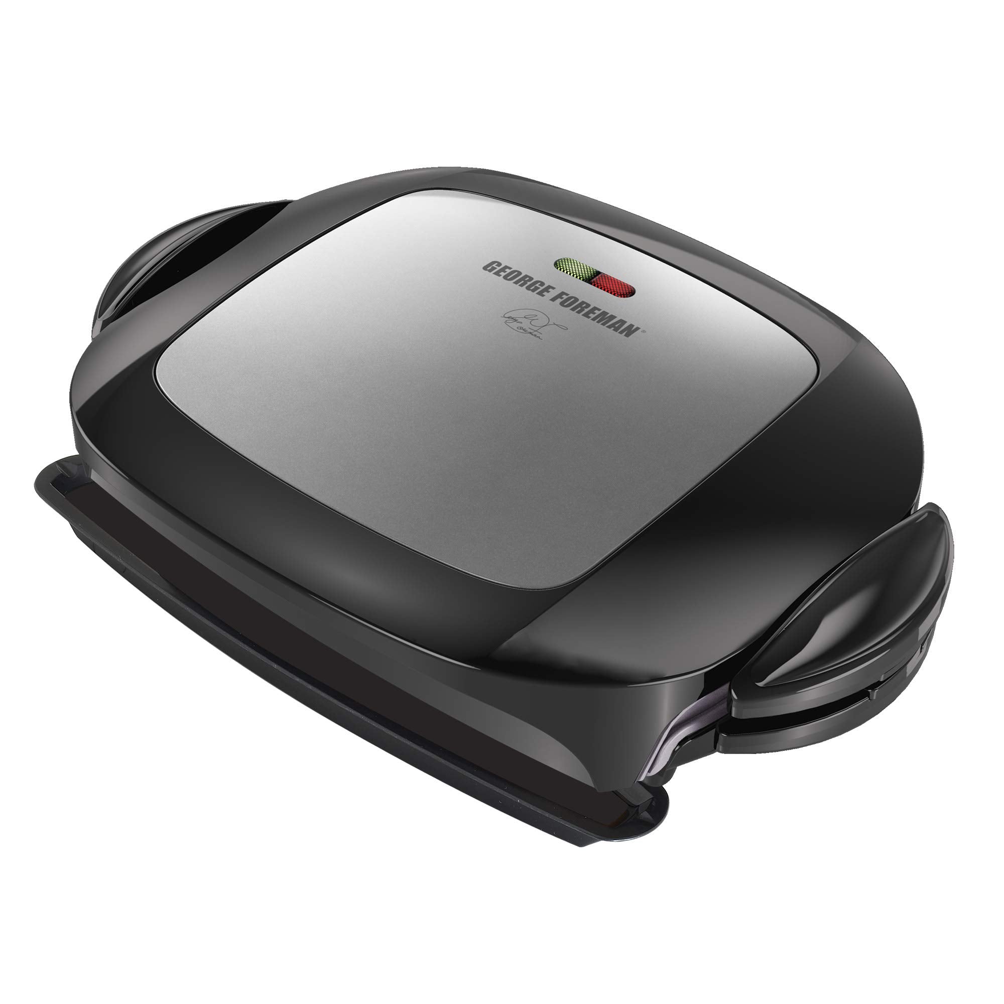 George Foreman 5-Serving Removable Plate Grill and Panini Press, Platinum, GRP472P - JOY2ESpree